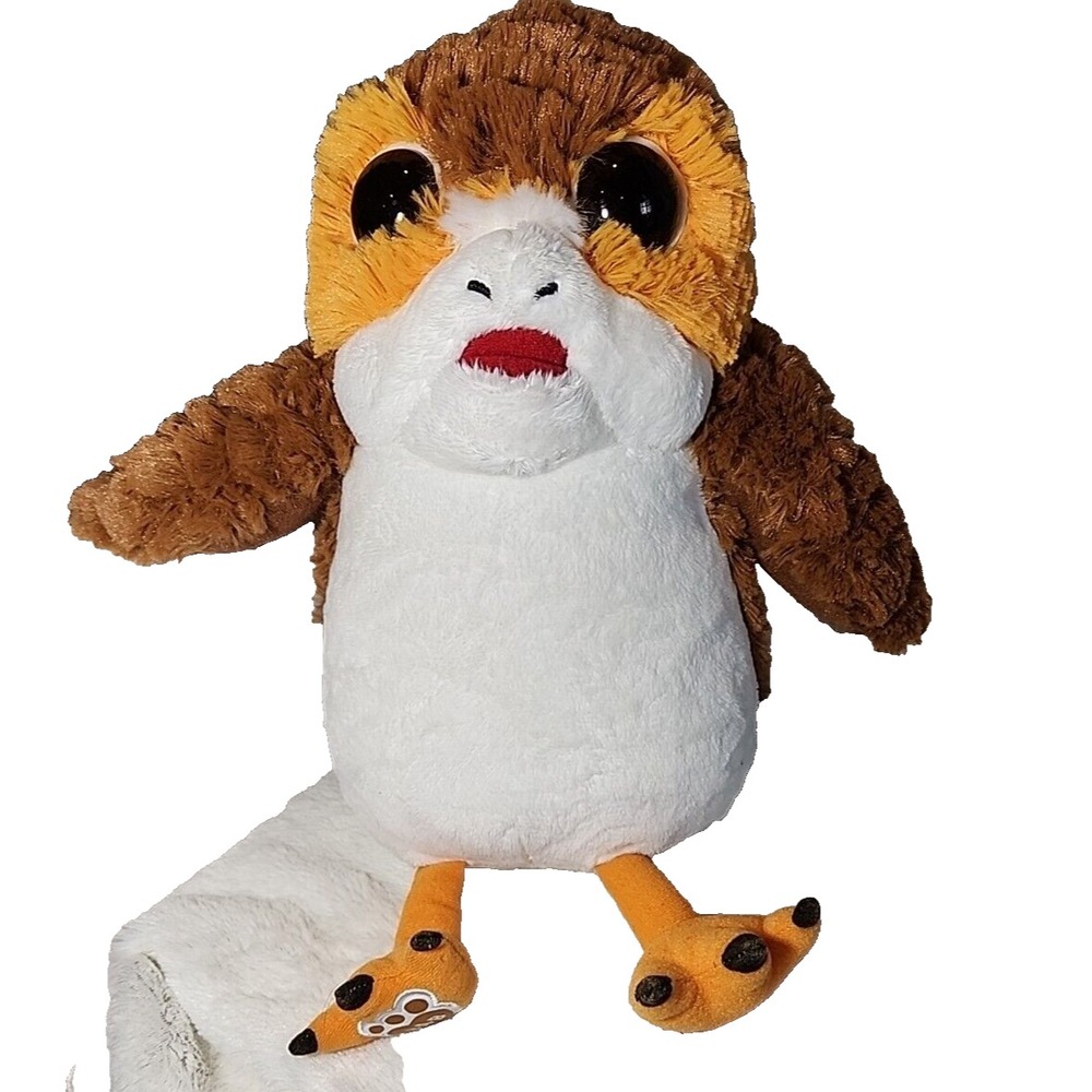 Build A Bear Star Wars Porg Plush Stuffed Animal BAB Workshop Toy No Sound